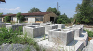 Foundations - single prefabricated foundations