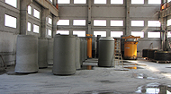Reinforced concrete structures and articles