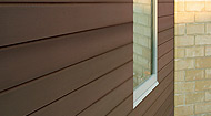 Twinson cladding for facades